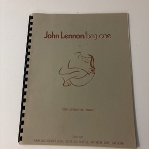John Lennon Bag One | eBay