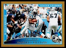 2009 Topps DeAngelo Williams 330 Gold #/2009 SN Carolina Panthers