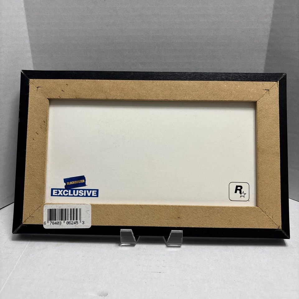 Grand Theft Auto 4 GTA IV Impresión Blockbuster Video Exclusivo Edición Coleccionista Foto 4 de 4