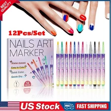 Nail Graffiti Pen for 3D Nail Art DIY Painting Nail Polish Pen Drawing Line ToOY