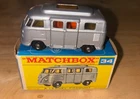 Matchbox Lesney 34 Volkswagen Camper Van - Low Roof Boxed