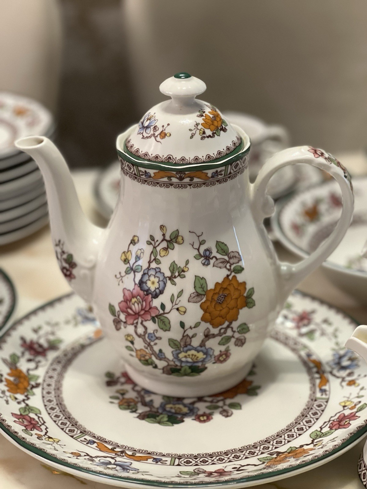 Eschenbach, Hart Porzellan Ceranova Geschirr Set Porzellan Service