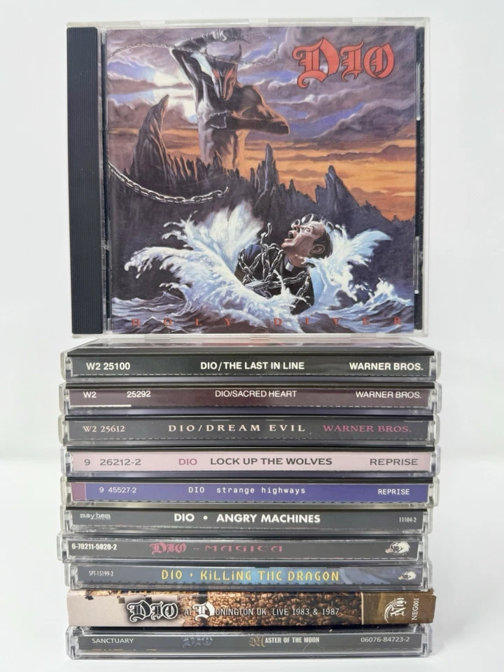 Ronnie James Dio CD Lot (12 Albums) – Classic Metal Collection - Holy Diver - Image 4 of 4