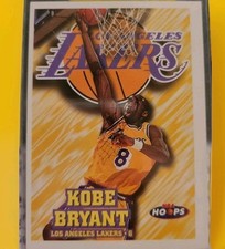 1997 NBA HOOPS BASKETBALL CARD # 75 - KOBE BRYANT - LOS ANGELES LAKERS Rookie. rookie card picture