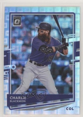 2020 Panini Donruss Optic FOTL Pandora Prizm 38/99 Charlie Blackmon #99 9o3
