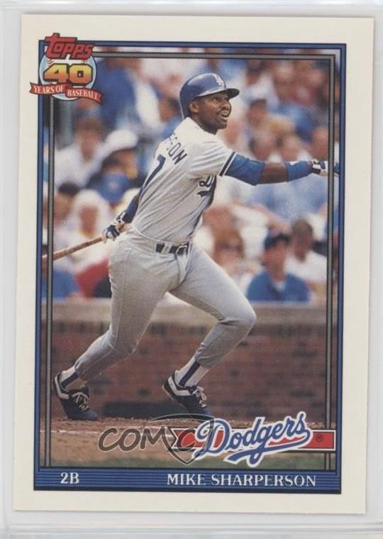1991 O-Pee-Chee Mike Sharperson #53 w5y