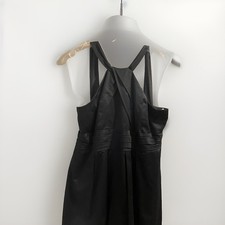 Davids Bridal Y Neck Polyester/cotton Sateen Short Dress Truffl /black Size 16