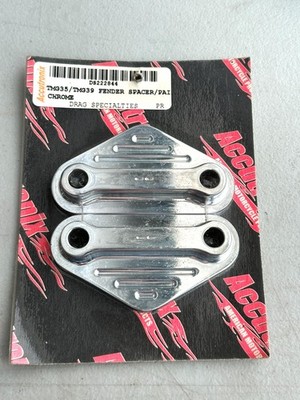 Drag Specialties Accutronix DS-222844 TMG35 TMG39 Fender Spacer Pair NOS