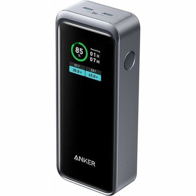 ANKER PRIME USB-C POWER BANK FOR MULTIPLE BRANDS, 130W, 12000 MAH - GRAY