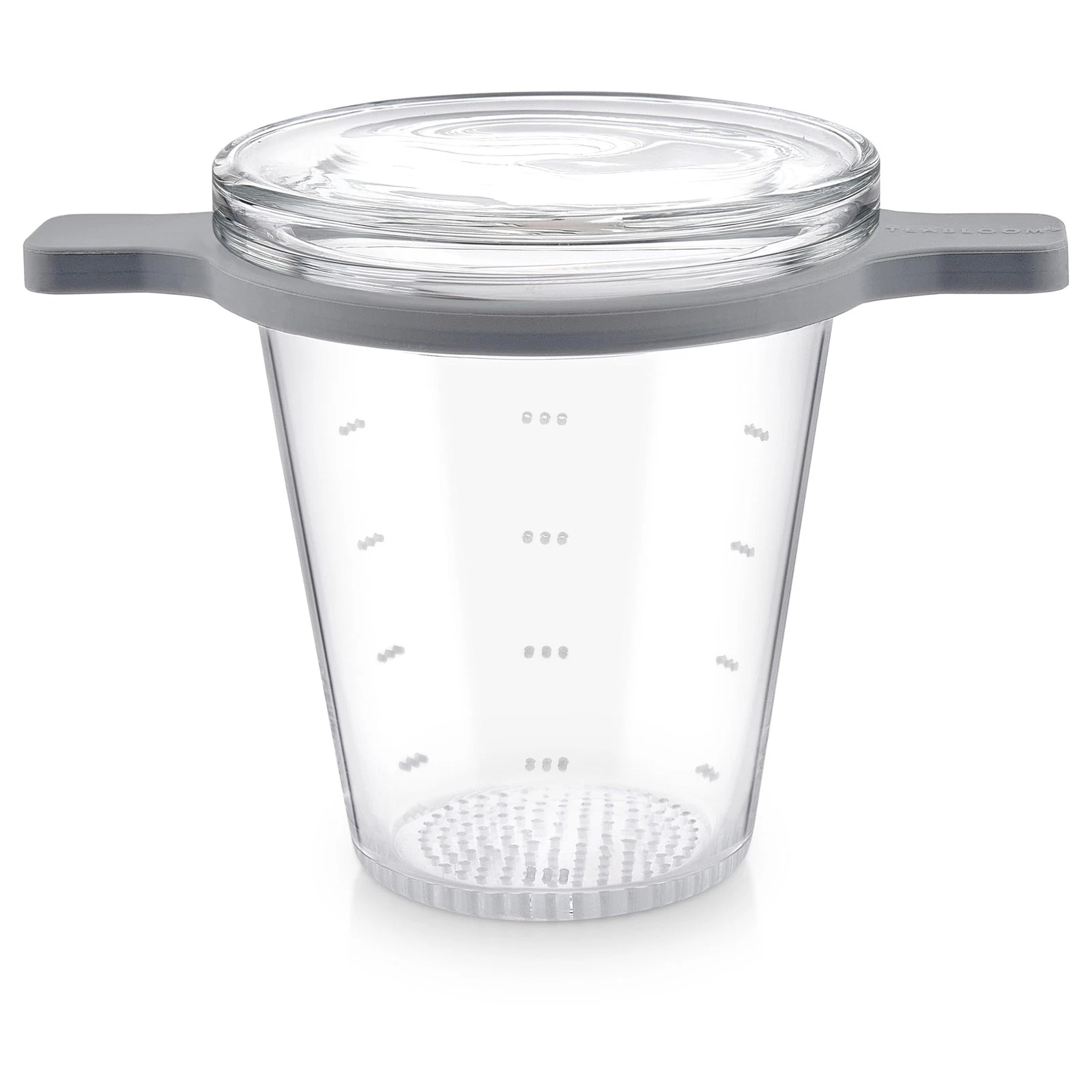 Patent-Pending Purity Glass Tea Infuser with Lid – 3.3 Borosilicate, Laser-Pe...