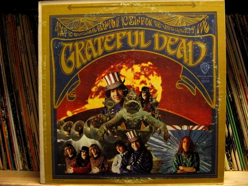 The Grateful Dead / Debut Album 1967 Blues/Psych Rock-Rare Gold Label OG Stereo