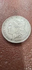1890 $1 Morgan Silver Dollar - 90% Silver -  Fine Details
