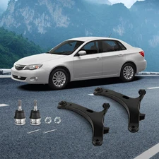 Front Lower Control Arms with Ball Joints Pair For Subaru Impreza Outback Legacy
