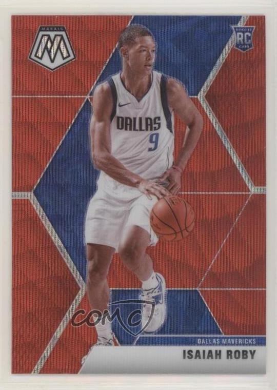 2019-20 Panini Mosaic Rookies Tmall Red Wave Prizm Isaiah Roby #232 7iu