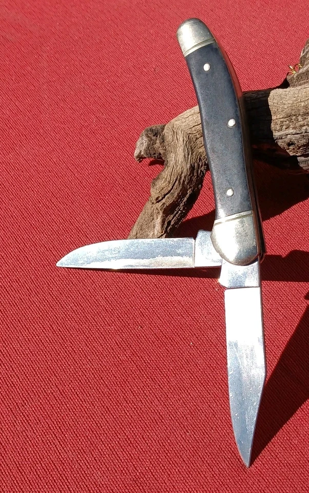 Boker Tree Brand 2 Blade Trapper Pocket Knife Solingen Germany   - Image 3 of 4