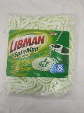 Libman Spin Mop Refill Deep Cleaning Microfiber Pad Machine Washable 01164 NEW