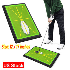 Swing Mat,12x17INCH Widen Divot Board Swing Path for Golf Training,Golf Indoor