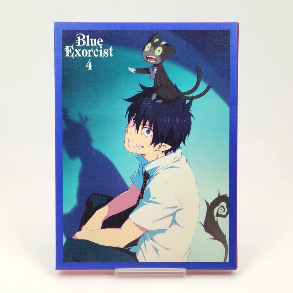 Blue Exorcist Vol.4 First Press DVD Limited Edition w/ Bonus CD Cards Japan - Image 3 of 4