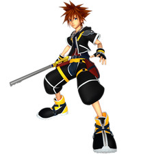 Sora Kingdom Hearts Weatherproof Anime Sticker 6" Car Decal