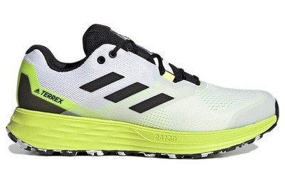 Men's US 12.5 adidas Terrex Two Flow 'White Solar Yellow'