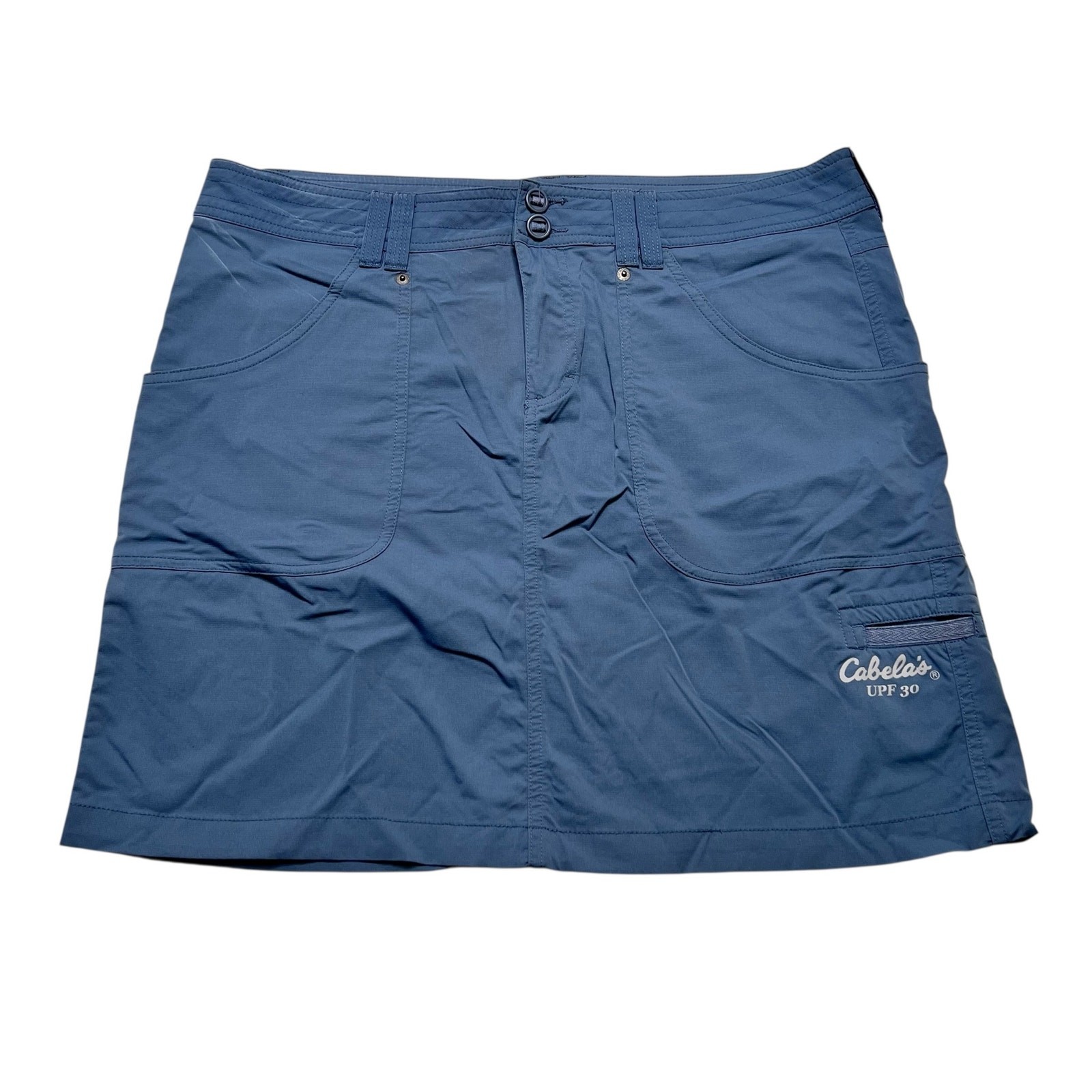 CABELA'S Skirt Women's Size 14 Outdoor Nylon UPF 30 Golf Hiking Tennis outdoors