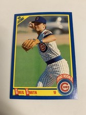 1990 Score Rookie Greg Smith Chicago Cubs 
