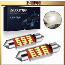 Auxito C5w 36mm Festoon Led Map Dome Interior Light Bulbs Canbus 6000k 2-10x Auxito C5w 36mm Festoon Led Map Dome Interior Light Bulbs Canbus 6000k 2-10x
