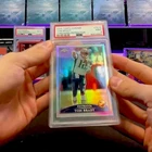 2009 TOPPS CHROME -TOM BRADY THROWING REFRACTOR  #TC70 PSA MINT 9 Patriots