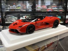 BBR 1:18 Ferrari LaFerrari Coupe Full Open Diecast Model Car-Standard Red/Black 