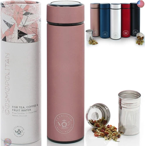 Teabloom - The ORIGINAL All-Brew Travel Tumbler & Thermos | OPRAH?s