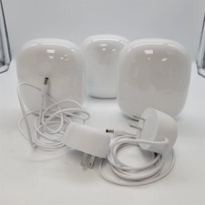 Google Nest Wifi Pro 6E 2 Port Wireless Mesh Router Pack of 3, Snow READ 