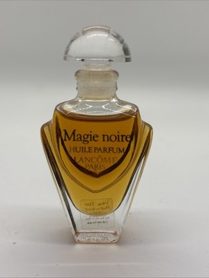 Vintage Mini 0.25 oz  Lancome Magie Noire Perfume Oil Huile Parfum