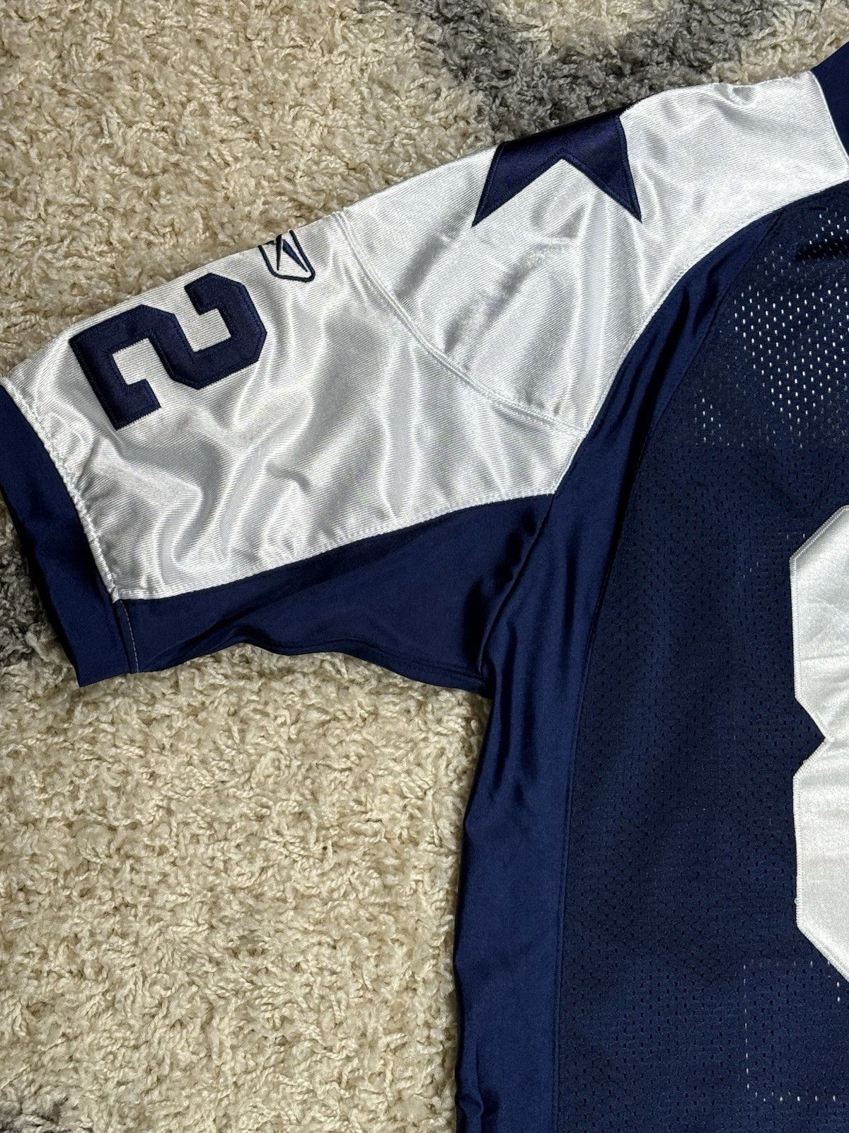 Reebok Dallas Cowboys Jason Witten #82 Vintage Throwback Collection Jersey Sz 52 thumbnail 4