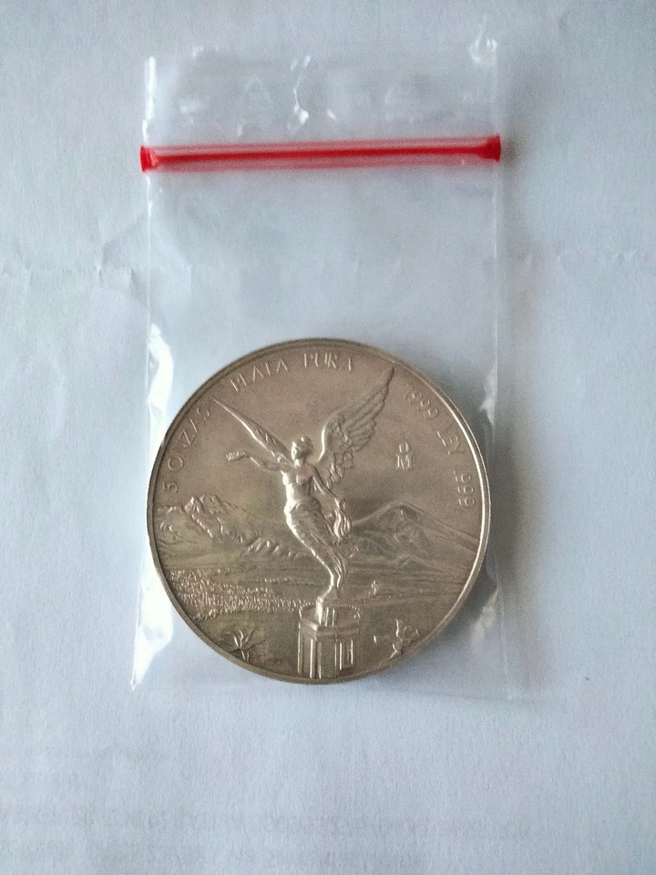 Messico 1999 - 5 once argento puro " Libertà " - Immagine 3 di 4