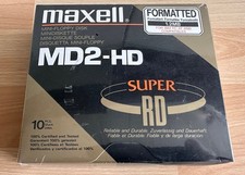 Maxell MD2-HD Mini Floppy Disk, Unused Disks, OVP