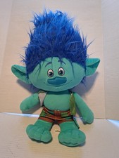 Trolls HugNBranch Sitting Plush 21 Movie Doll Imagination Teal Gigantic Gift P6