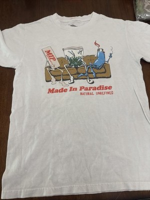 Made in Paradise tshirt size S. Some staining