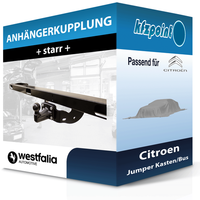 für Citroen Jumper Kasten/Bus 04.2006-01.2011 Westfalia AnhäNgerkupplung Starr