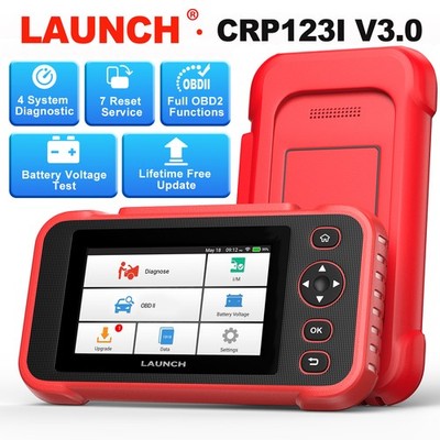 Launch CRP123I V3.0 Profi KFZ Diagnosegerät Auto OBD2 Scanner FehlerAuslesegerät