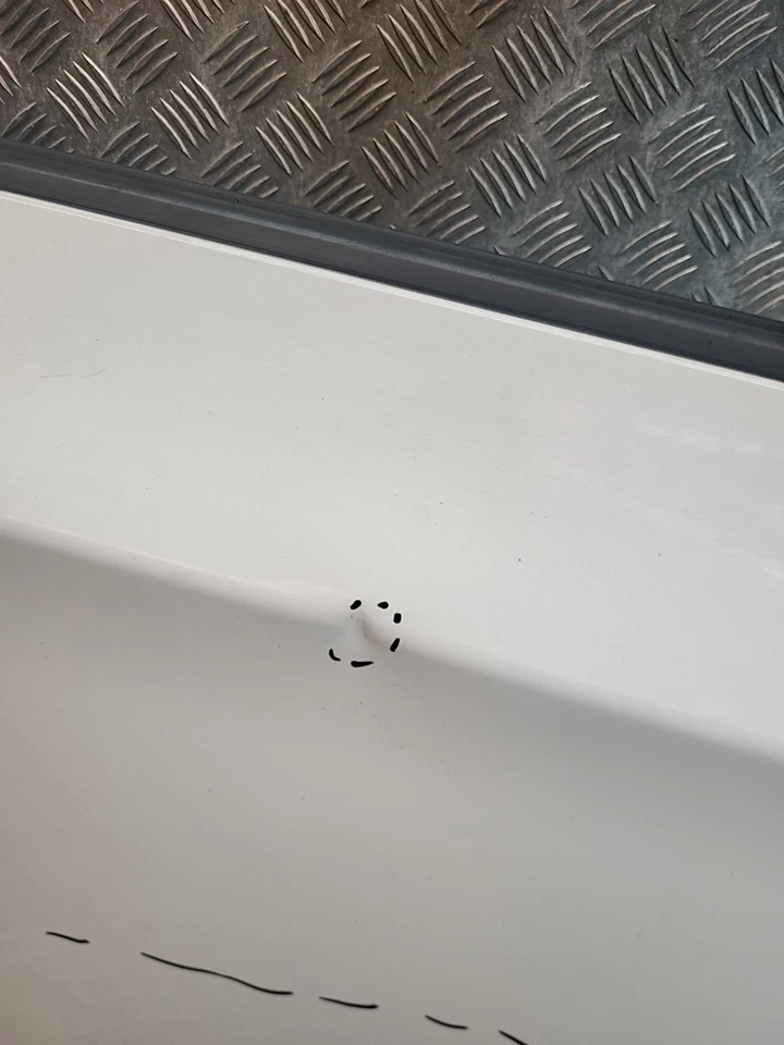 Hyundai I30 12-17 MK2 Creamy White TCW Door Rear Right Side 77004A6000 - Image 4 of 4