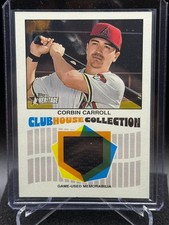 Corbin Carroll 2026 Heritage Clubhouse Collection Game Used Jersey - DBacks
