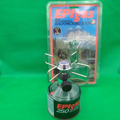 EPIgas 3002 HP Backpacking Stove Camping Canister Stove New Old Stock  UK