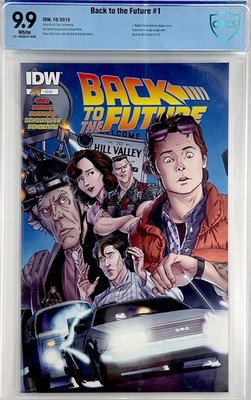 Back To The Future #1, IDW Publishing 10/15 - 9.9 Grade