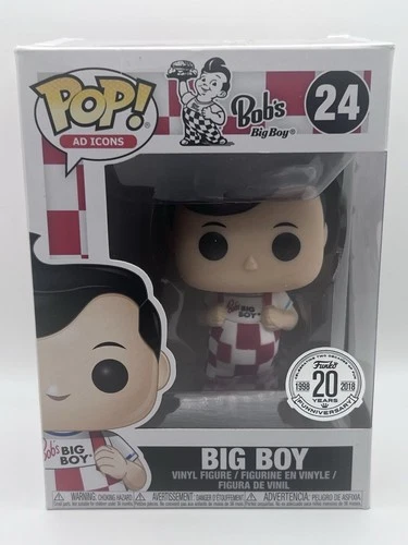 Funko Pop! Vinyl: Bob's Big Boy #24 Ad Icons Vinyl Figure New In Box