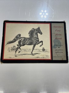 VINTAGE AMERICA'S OWN HORSE BREEDS ~ A PORTFOLIO BY JEANNE MELLIN ~ 1962