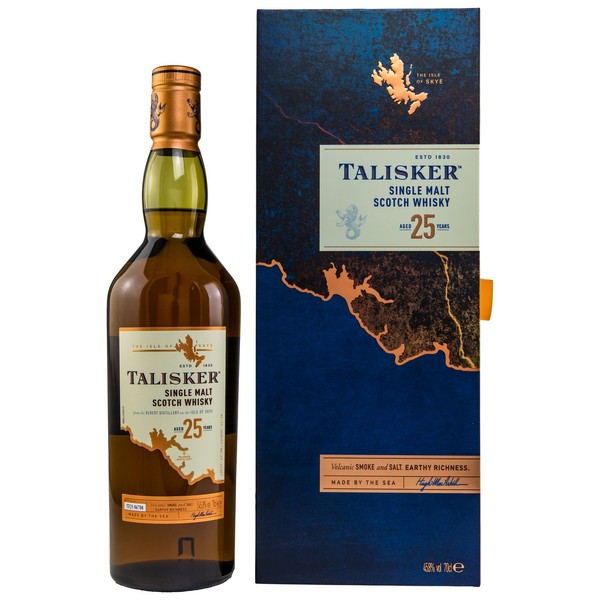 641,43€/L Talisker 25 Jahre 2022 Single Malt Scotch Whisky 45,8% Vol 0,7L-image