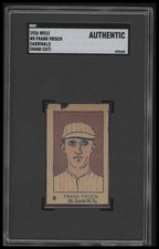 1926 W512 FRANKIE FRISCH 8a POOR SGC A BASEBALL ST. LOUIS CARDINALS