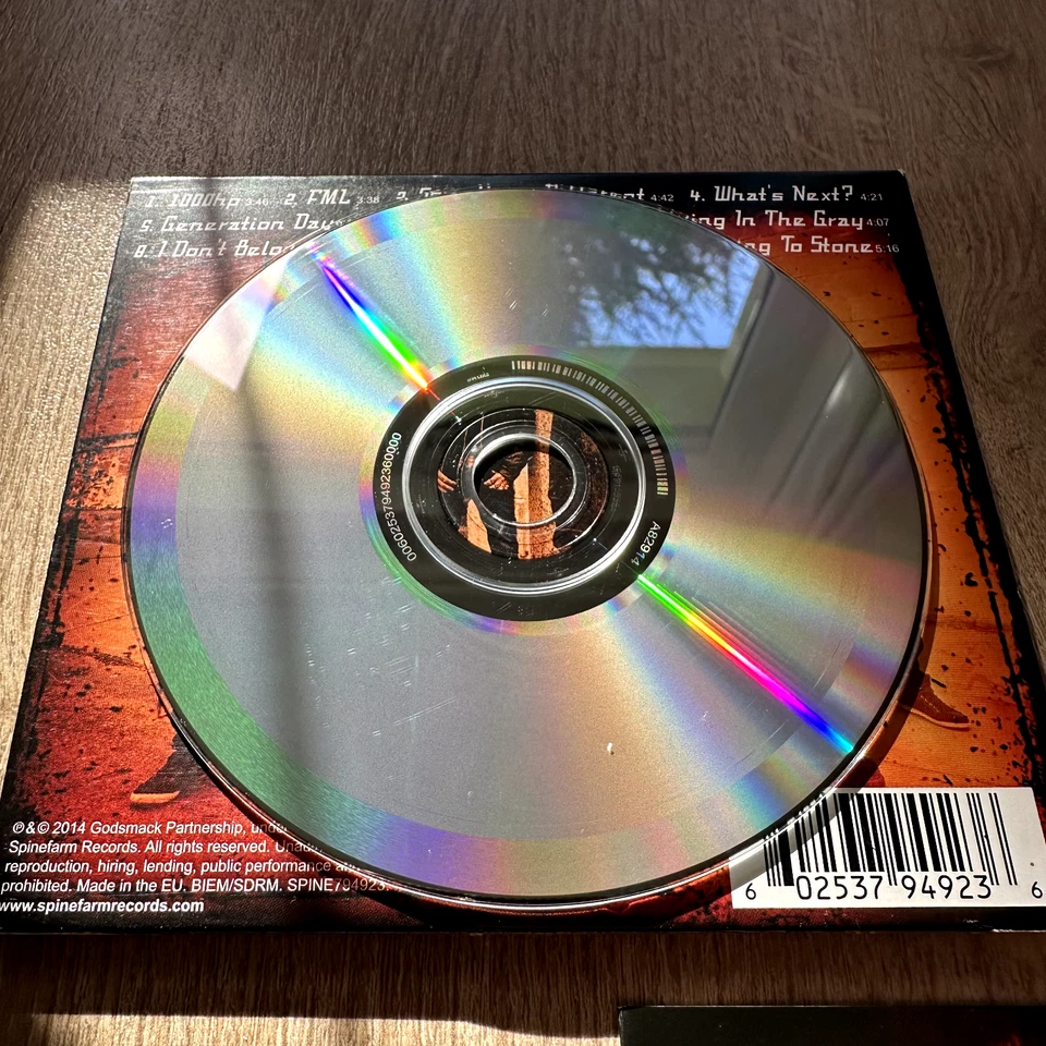 Godsmack - 1000 HP CD Album 2014 Slipcase Ltd Edition Bonus Track Life is Good ! - Bild 4 von 4