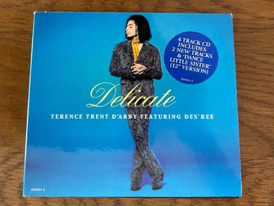 TERENCE TRENT D'ARBY~DELICATE~1993 4-TRACK CD SINGLE~NEAR-MINT!