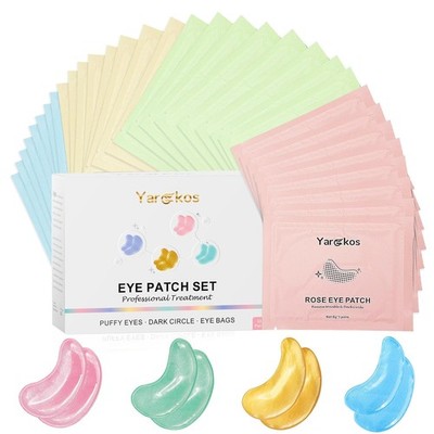 32 Pairs Under Eye Patches, Hydrating Eye Masks for Dark Circles Puffiness Puffy